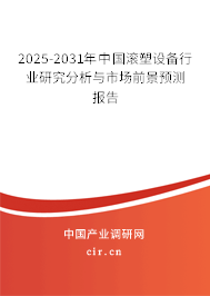 2025-2031年中國滾塑設(shè)備行業(yè)研究分析與市場前景預(yù)測報告