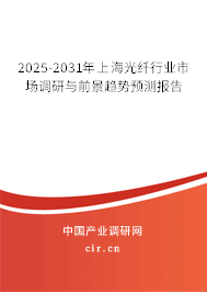 2025-2031年上海光纖行業(yè)市場調研與前景趨勢預測報告