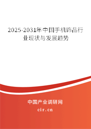 2025-2031年中國手機飾品行業(yè)現狀與發(fā)展趨勢