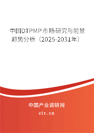 中國DTPMP市場研究與前景趨勢分析（2025-2031年）