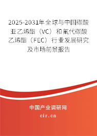 2025-2031年全球與中國(guó)碳酸亞乙烯酯（VC）和氟代碳酸乙烯酯（FEC）行業(yè)發(fā)展研究及市場(chǎng)前景報(bào)告