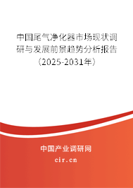 中國(guó)尾氣凈化器市場(chǎng)現(xiàn)狀調(diào)研與發(fā)展前景趨勢(shì)分析報(bào)告（2025-2031年）