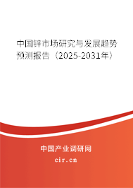 中國鋅市場研究與發(fā)展趨勢(shì)預(yù)測報(bào)告（2025-2031年）