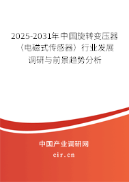 2025-2031年中國(guó)旋轉(zhuǎn)變壓器（電磁式傳感器）行業(yè)發(fā)展調(diào)研與前景趨勢(shì)分析