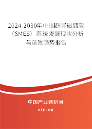 2024-2030年中國超導磁儲能（SMES）系統(tǒng)發(fā)展現(xiàn)狀分析與前景趨勢報告