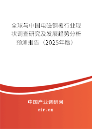 全球與中國電磁鋼板行業(yè)現(xiàn)狀調(diào)查研究及發(fā)展趨勢分析預(yù)測報告（2025年版）