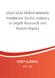 2020-2026 Global Amniotic Membrane Grafts Industry In-Depth Research and Trends Report 2020-2026 Global Amniotic Membrane Grafts Industry In-Depth Research and Trends Report