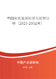 中國(guó)夾具發(fā)展現(xiàn)狀與前景分析（2025-2031年）