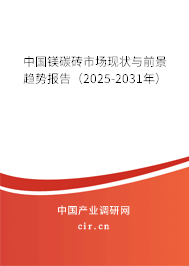 中國鎂碳磚市場現(xiàn)狀與前景趨勢報告（2025-2031年）