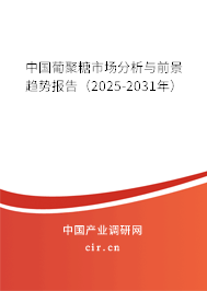 中國葡聚糖市場分析與前景趨勢報(bào)告（2025-2031年）