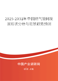 2025-2031年中國燃氣管網(wǎng)發(fā)展現(xiàn)狀分析與前景趨勢預測 2025-2031年中國燃氣管網(wǎng)發(fā)展現(xiàn)狀分析與前景趨勢預測
