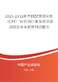 2025-2031年中國(guó)顯像管彩色（CRT）電視機(jī)行業(yè)發(fā)展深度調(diào)研及未來(lái)趨勢(shì)預(yù)測(cè)報(bào)告