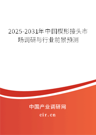 2025-2031年中國楔形接頭市場調(diào)研與行業(yè)前景預測