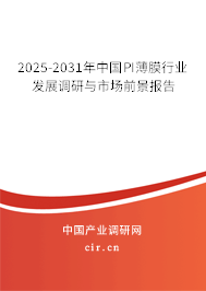 2025-2031年中國PI薄膜行業(yè)發(fā)展調(diào)研與市場前景報告 2025-2031年中國PI薄膜行業(yè)發(fā)展調(diào)研與市場前景報告