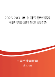2025-2031年中國(guó)氣源處理器市場(chǎng)深度調(diào)研與發(fā)展趨勢(shì)