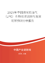 （最新）中國液化石油氣（LPG）市場現(xiàn)狀調研與發(fā)展前景預測分析報告