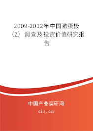 2009-2012年中國(guó)激蛋極(Z)調(diào)查及投資價(jià)值研究報(bào)告 2009-2012年中國(guó)激蛋極(Z)調(diào)查及投資價(jià)值研究報(bào)告