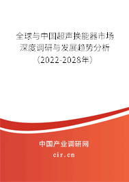 全球與中國(guó)超聲換能器市場(chǎng)深度調(diào)研與發(fā)展趨勢(shì)分析（2022-2028年）