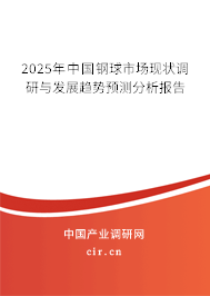 2025年中國(guó)鋼球市場(chǎng)現(xiàn)狀調(diào)研與發(fā)展趨勢(shì)預(yù)測(cè)分析報(bào)告