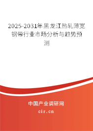 2025-2031年黑龍江熱軋薄寬鋼帶行業(yè)市場分析與趨勢預(yù)測