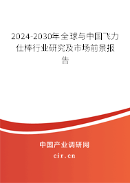 2024-2030年全球與中國飛力仕棒行業(yè)研究及市場前景報告