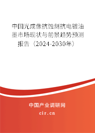 中國(guó)光成像抗蝕刻抗電鍍油墨市場(chǎng)現(xiàn)狀與前景趨勢(shì)預(yù)測(cè)報(bào)告（2024-2030年）