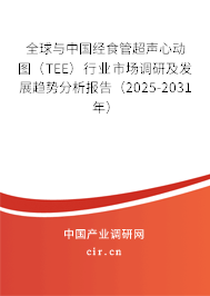 全球與中國(guó)經(jīng)食管超聲心動(dòng)圖（TEE）行業(yè)市場(chǎng)調(diào)研及發(fā)展趨勢(shì)分析報(bào)告（2025-2031年）