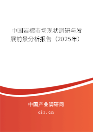 中國巖棉市場現(xiàn)狀調(diào)研與發(fā)展前景分析報(bào)告（2025年）