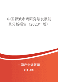 中國彈波市場研究與發(fā)展前景分析報告（2023年版）
