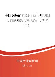 中國telematics行業(yè)市場調(diào)研與發(fā)展趨勢分析報(bào)告（2025年）