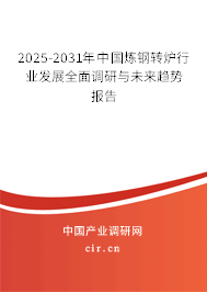 2025-2031年中國煉鋼轉(zhuǎn)爐行業(yè)發(fā)展全面調(diào)研與未來趨勢報告