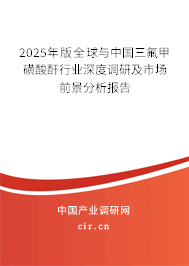 2025年版全球與中國(guó)三氟甲磺酸酐行業(yè)深度調(diào)研及市場(chǎng)前景分析報(bào)告