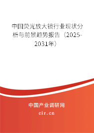 中國熒光放大鏡行業(yè)現(xiàn)狀分析與前景趨勢報(bào)告（2025-2031年）