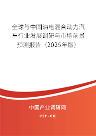 全球與中國油電混合動(dòng)力汽車行業(yè)發(fā)展調(diào)研與市場前景預(yù)測報(bào)告（2025年版）