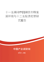 十一五期間中國(guó)期貨市場(chǎng)發(fā)展環(huán)境與十二五投資前景研究報(bào)告