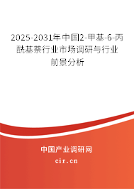 2025-2031年中國2-甲基-6-丙?；列袠I(yè)市場調(diào)研與行業(yè)前景分析