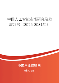 中國(guó)人工智能市場(chǎng)研究及發(fā)展趨勢(shì)（2025-2031年）