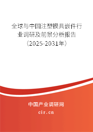 全球與中國注塑模具嵌件行業(yè)調(diào)研及前景分析報(bào)告（2025-2031年）