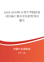 2024-2030年全球與中國裝載機(jī)輪胎行業(yè)現(xiàn)狀及趨勢預(yù)測報(bào)告 2024-2030年全球與中國裝載機(jī)輪胎行業(yè)現(xiàn)狀及趨勢預(yù)測報(bào)告