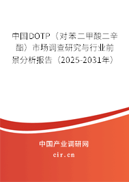 中國DOTP（對(duì)苯二甲酸二辛酯）市場調(diào)查研究與行業(yè)前景分析報(bào)告（2025-2031年）