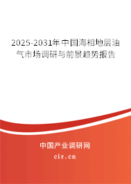 2025-2031年中國海相地層油氣市場調(diào)研與前景趨勢報(bào)告 2025-2031年中國海相地層油氣市場調(diào)研與前景趨勢報(bào)告