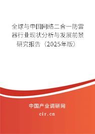 全球與中國(guó)網(wǎng)絡(luò)二合一防雷器行業(yè)現(xiàn)狀分析與發(fā)展前景研究報(bào)告（2025年版）