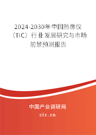 2024-2030年中國(guó)熱像儀（TIC）行業(yè)發(fā)展研究與市場(chǎng)前景預(yù)測(cè)報(bào)告