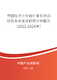 中國電子計步器行業(yè)現(xiàn)狀調(diào)研及未來發(fā)展趨勢分析報告（2022-2028年）