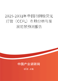 2025-2031年中國冷陰極熒光燈管（CCFL）市場分析與發(fā)展前景預(yù)測報(bào)告