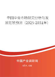 中國傘骨市場研究分析與發(fā)展前景預(yù)測（2025-2031年）