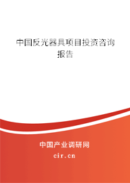 中國反光器具項目投資咨詢報告