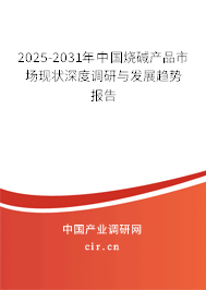 2025-2031年中國(guó)燒堿產(chǎn)品市場(chǎng)現(xiàn)狀深度調(diào)研與發(fā)展趨勢(shì)報(bào)告