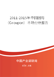 2011-2015年中國團(tuán)購（Groupon）市場分析報告