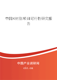 中國K樹脂項目可行性研究報告
